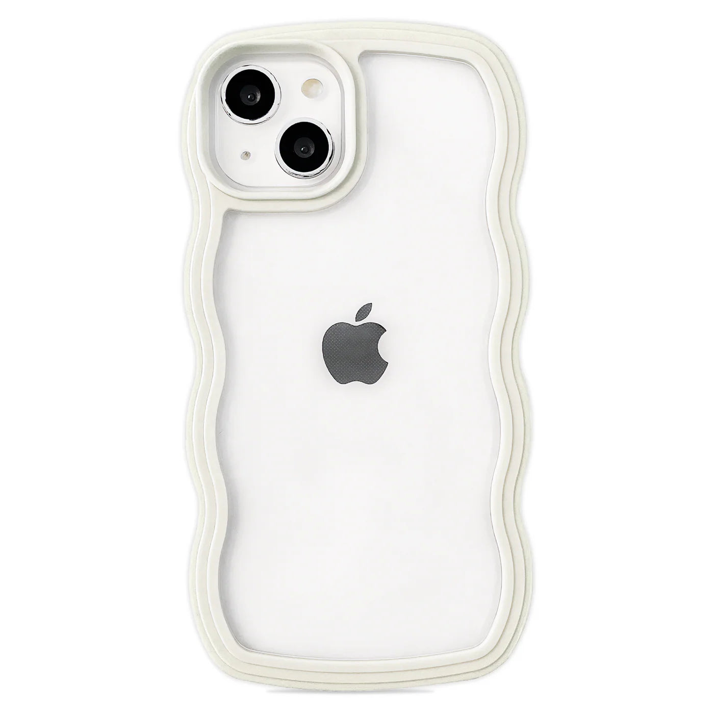 Curvy Wavy Cream Phone case