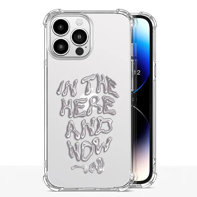 CASETiFY Impact iPhone 16 15 14 13 Pro Case with Girl Knows All In The Here And Now design, featuring 8.2 ft drop protection and stylish design.