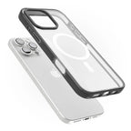 Magsafe Black Clear Impact Phone case