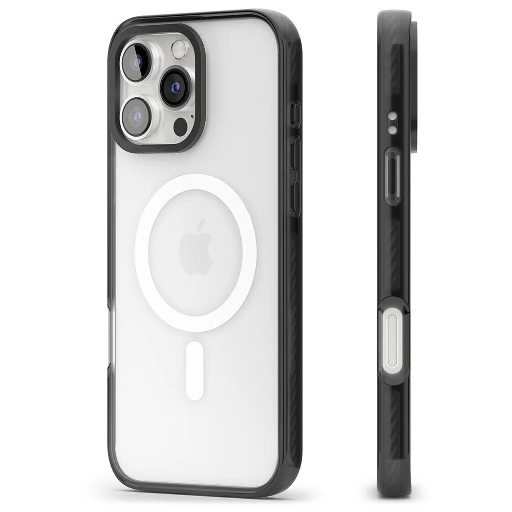 Magsafe Black Clear Impact Phone case