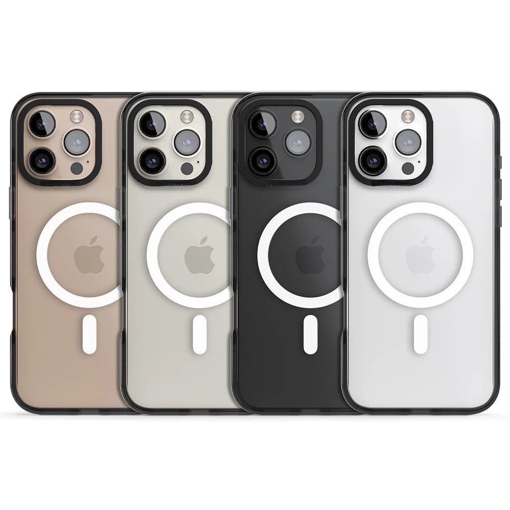 Magsafe Black Clear Impact Phone case