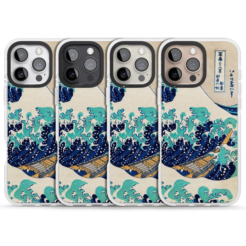 The Great Wave By Katsushika Hokusai Phone case