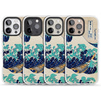 The Great Wave By Katsushika Hokusai Phone case