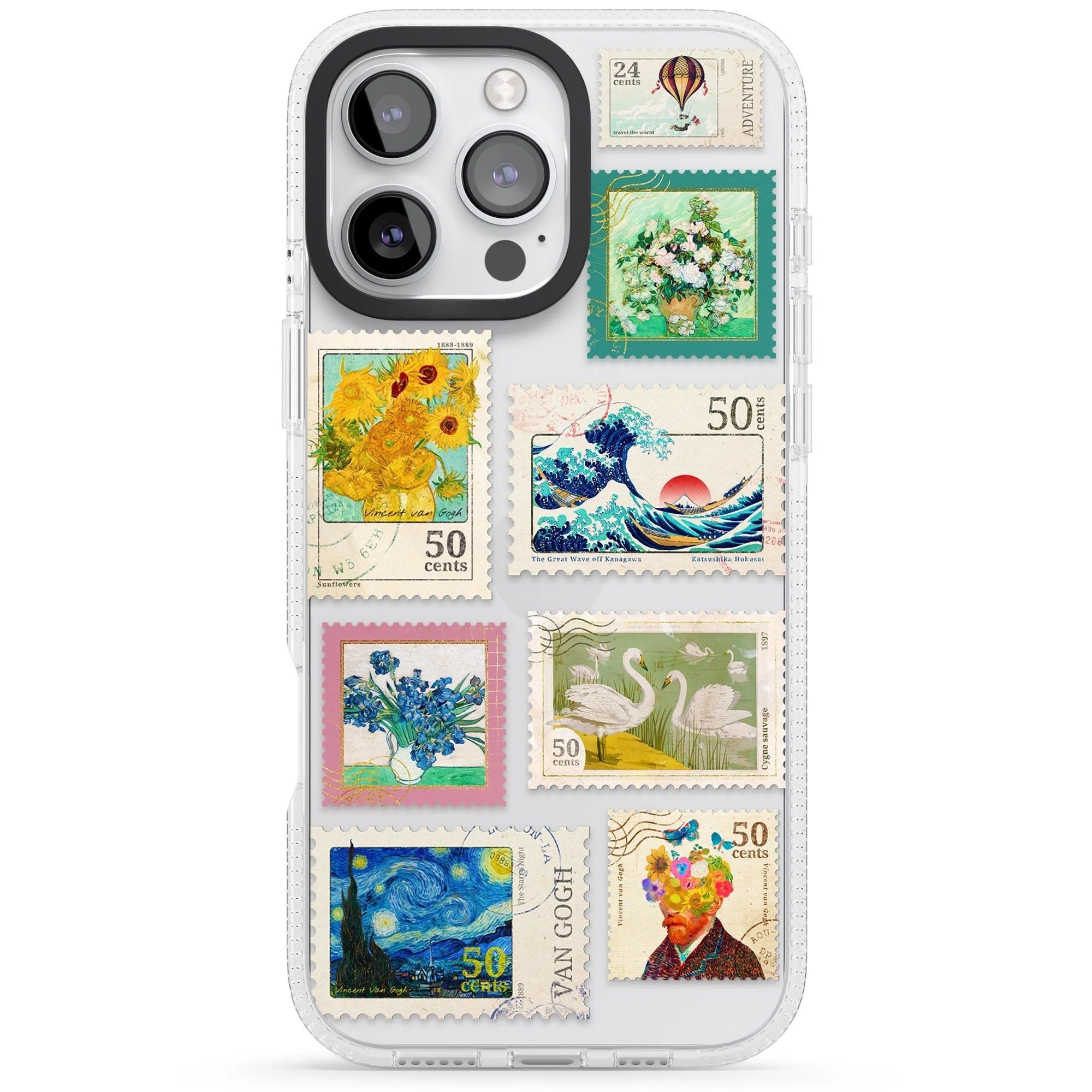 Vintage Art Stamps Phone case