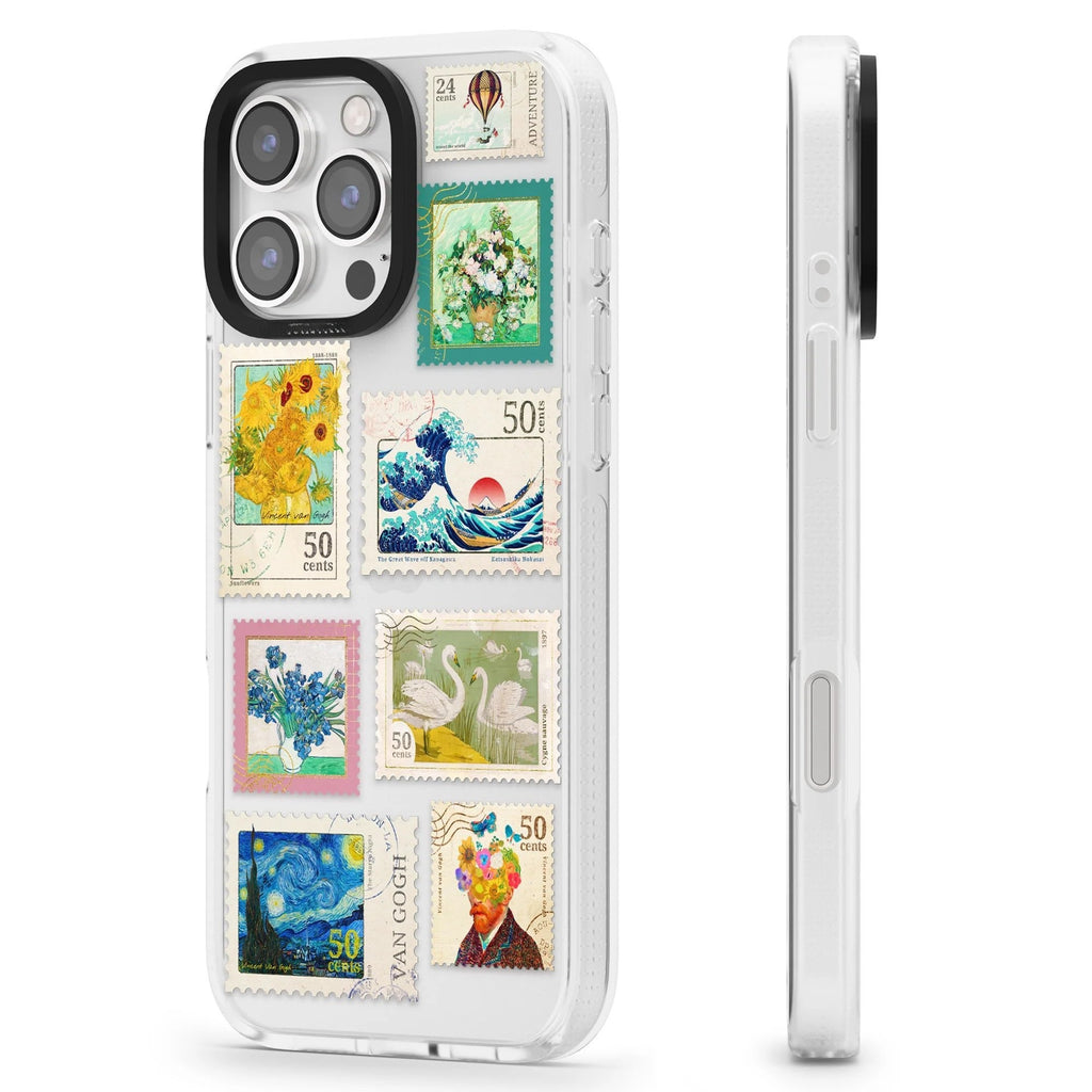 Vintage Art Stamps Phone case