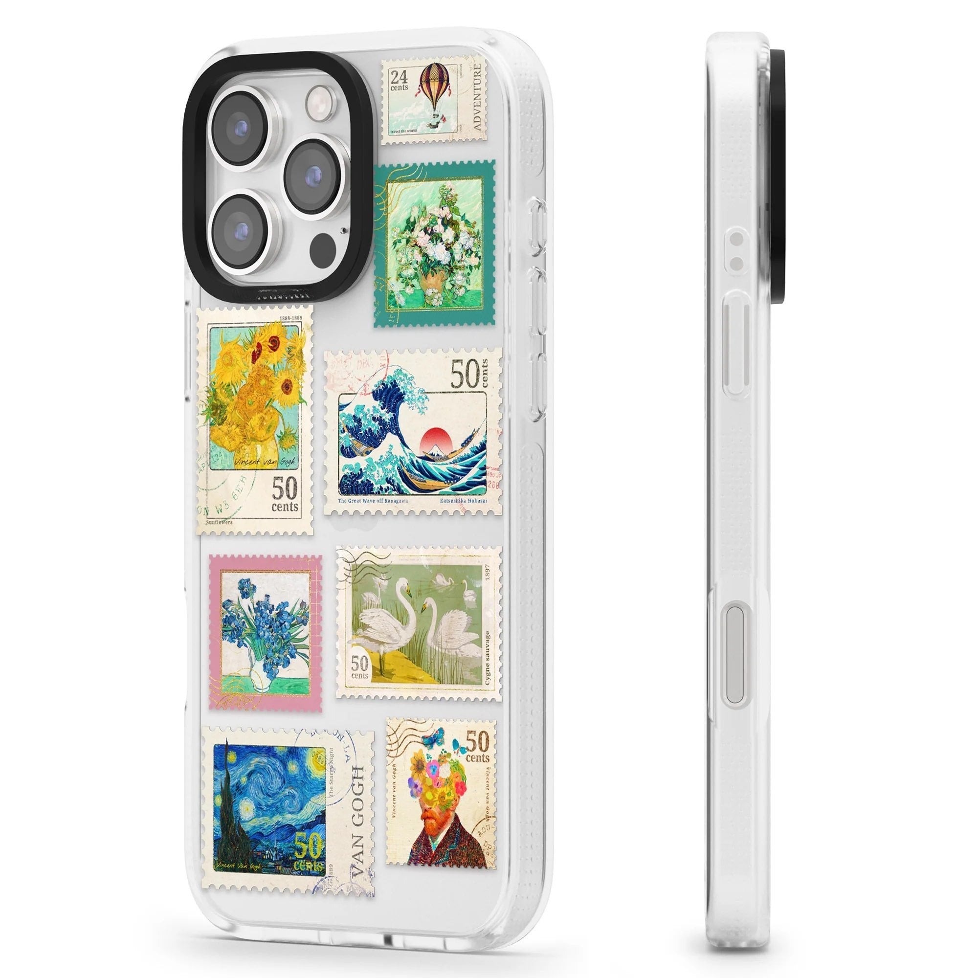 Vintage Art Stamps Phone case