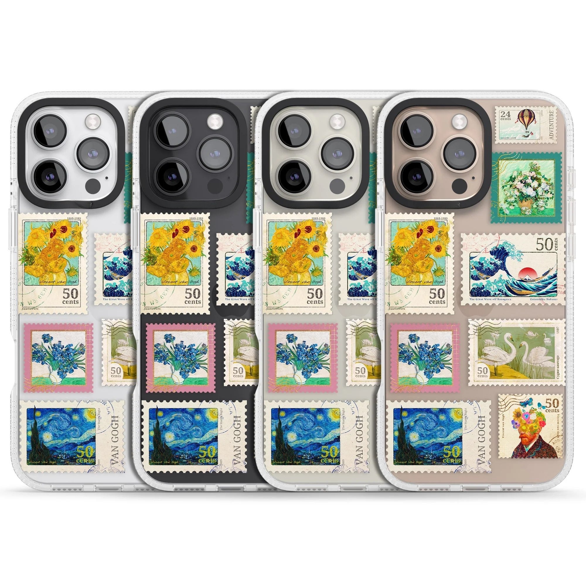 Vintage Art Stamps Phone case