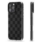 Black Checkered Phone case