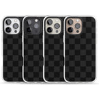Black Checkered Phone case