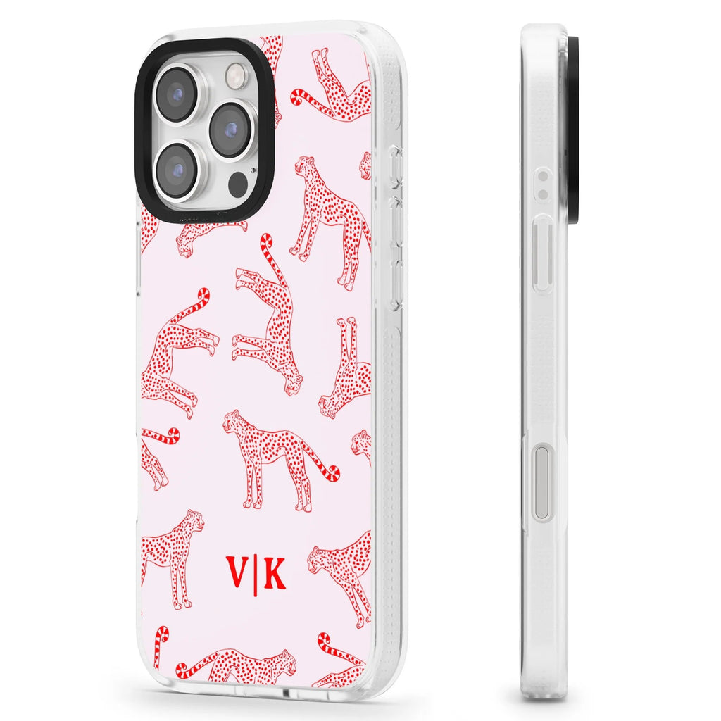 Red & Pink Cheetah Phone case