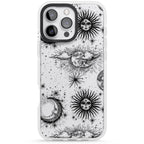 Suns, Moons & Clouds Phone case