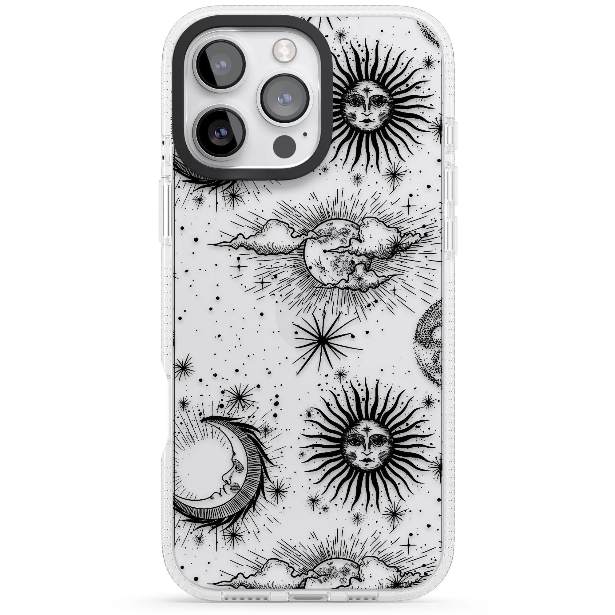 Suns, Moons & Clouds Phone case
