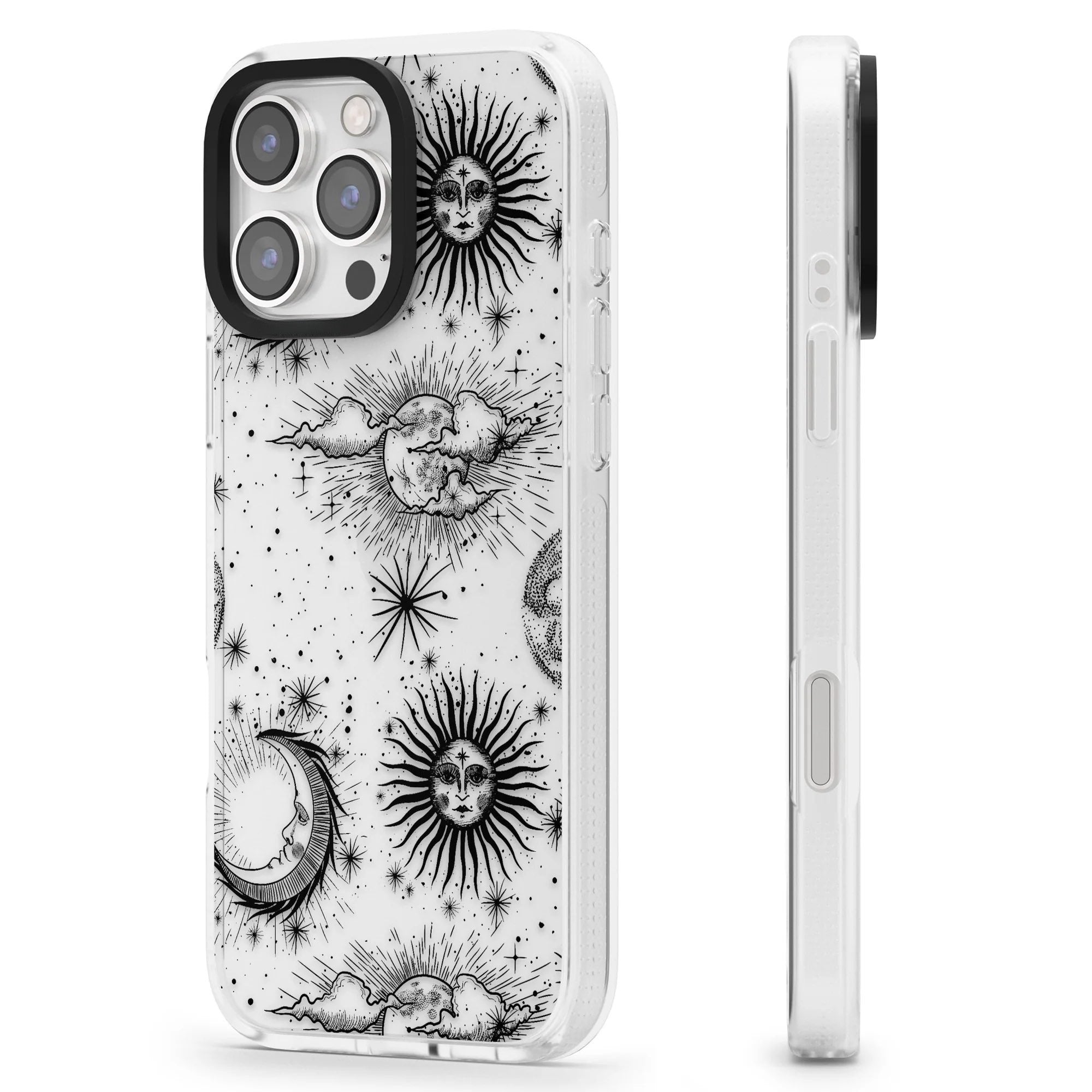 Suns, Moons & Clouds Phone case