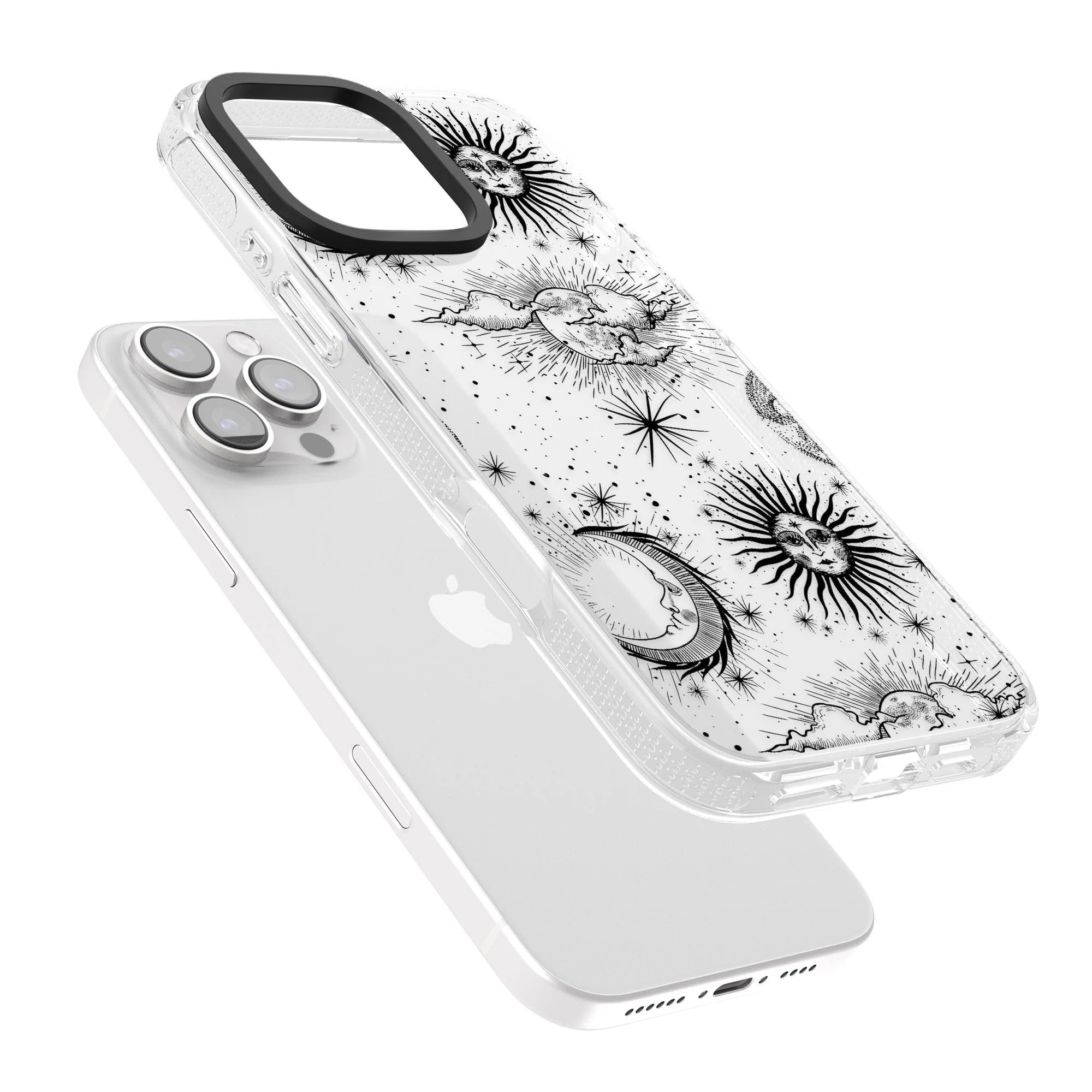 Suns, Moons & Clouds Phone case