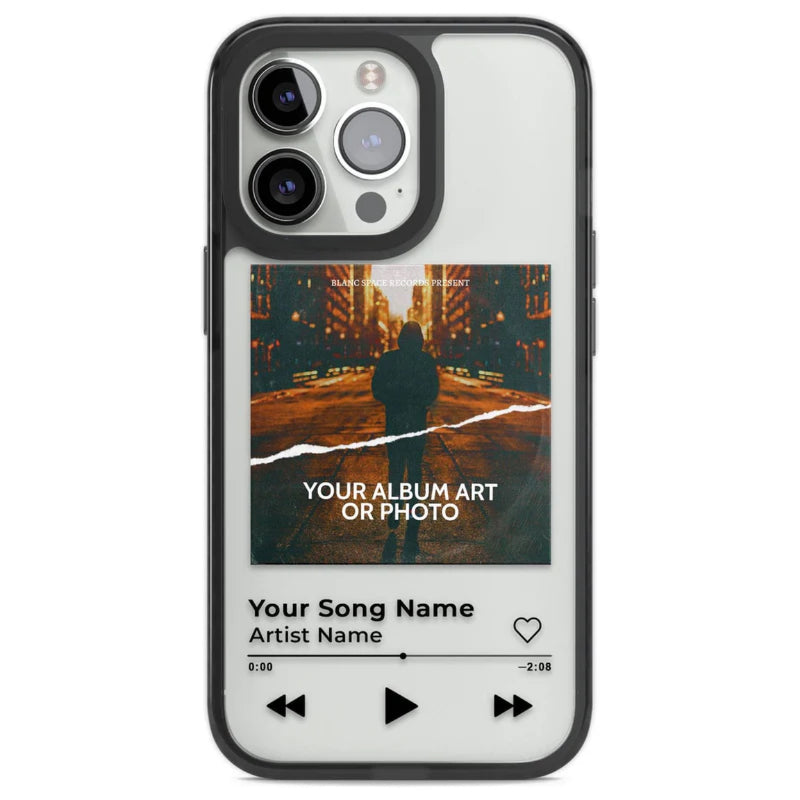 CASETiFY Impact iPhone 16 15 14 13 Pro Case in [Color] with Personalized Album Art design, offering 8.2 ft drop protection.